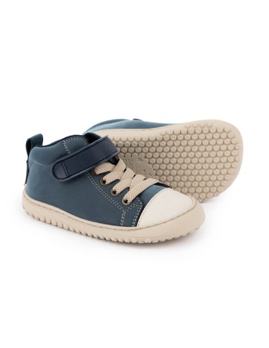 Júcar Rocker azul, micronobuck. Zapato feroz AW23.