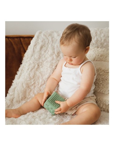 Cubo de texturas. Sophie la girafe