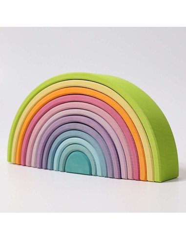 Arcoiris Grande Grimm's , colores pastel