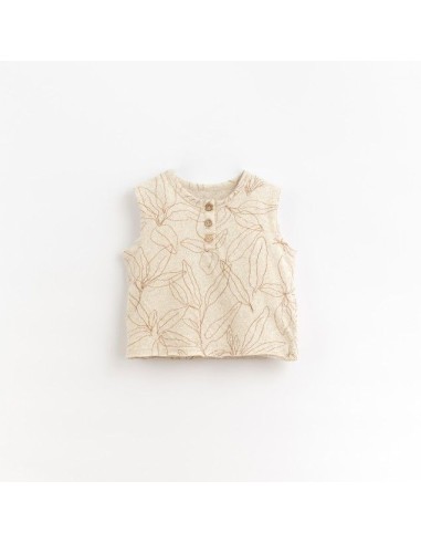 Camiseta sin mangas estampada. Play up