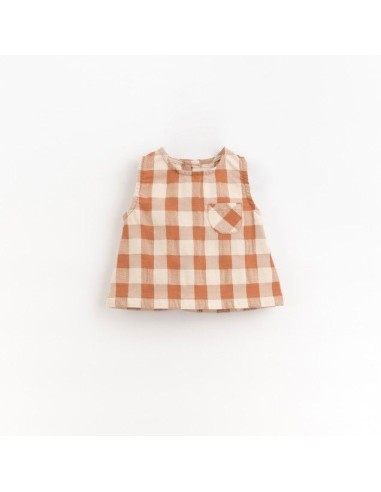 Camisa tejido vichy. Play up.