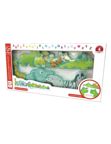 Puzzle animales y abecedario. Hape