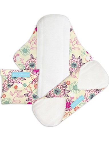 Compresa de tela, Regular, Peony blossom. Charlie Banana