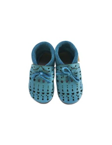 Zapato Bebé suave, Dots sky. Baobaby