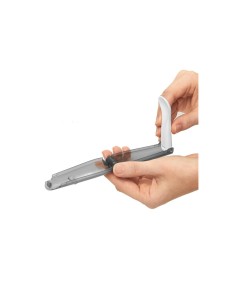 Cuchara de viaje plegable, Gris/azul. Skip hop 2