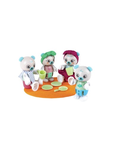 Familia de osos polares. Hape