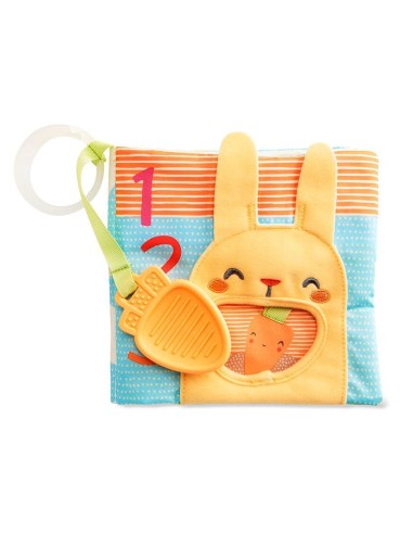 Libro de tela, estimulación sensorial. Skip hop