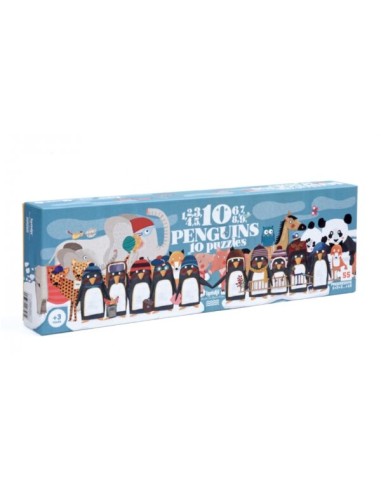 10 Penguins puzzle. Londji