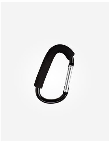Mosquetón para carrito de paseo. Saro