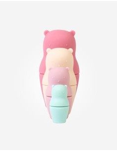 Matrioskas de silicona,rosa. Saro.