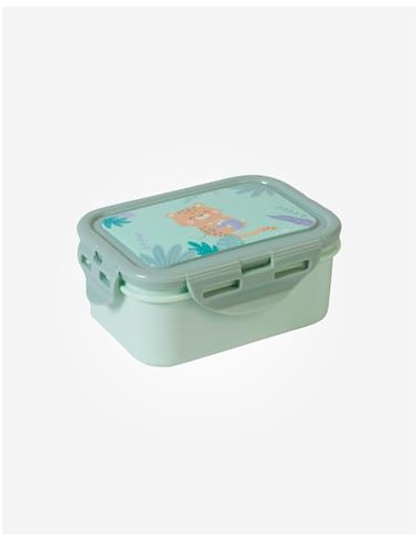 Tupper o fiambrera 350ml, verde. Saro