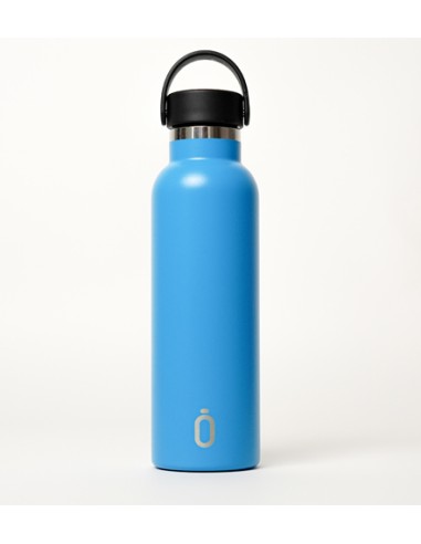 Botella con doble recubrimiento cerámico, Runbott. Azul
