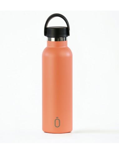 Botella con doble recubrimiento cerámico, Runbott. Papaya