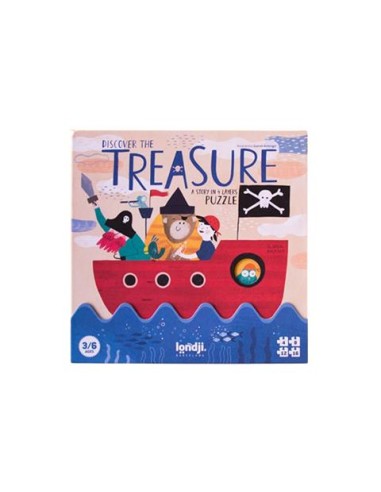 Puzzle, Discover the treasures. Londji