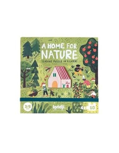 Puzzle, A home for nature. Londji