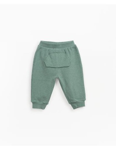 Legging de algodón orgánico, verde. Play up.