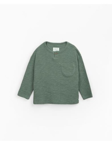 Camiseta de punto, verde. Play up.