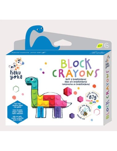 Crayones en bloque, Brachiosaurus. Haku Yoka