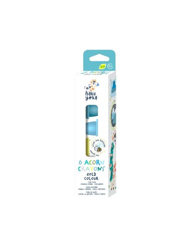 Crayones Bellota, colores frios Haku Yoka
