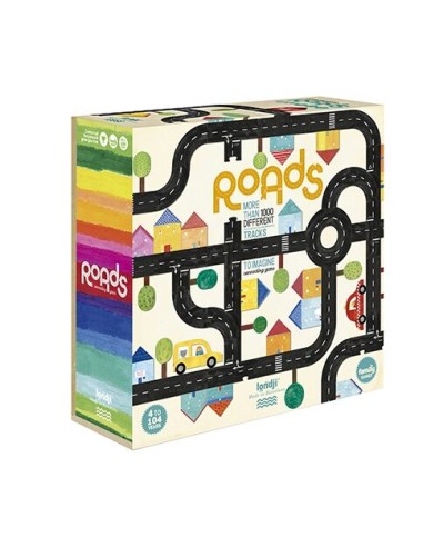 Roads puzzle-juego. Londji