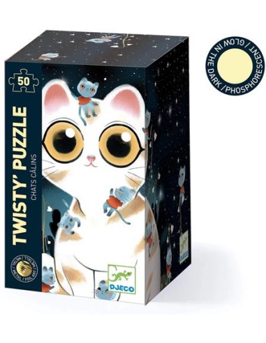 Twisty Puzzle, Tierno gatito. Djeco