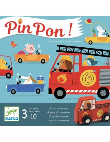 Juego de mesa Pin Pon. Djeco