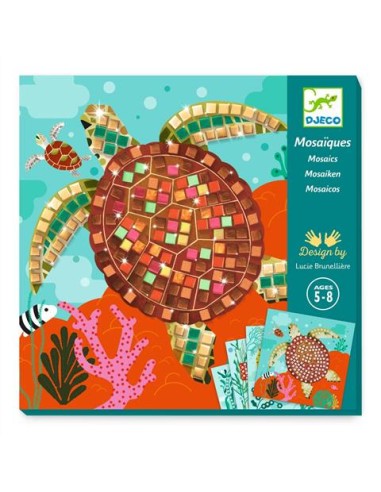 Mosaico cuadros de mosaicos, el caribe DIY. Djeco