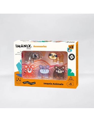 Imanix Animals Wild Jungle 5 pzas. Braintoys.