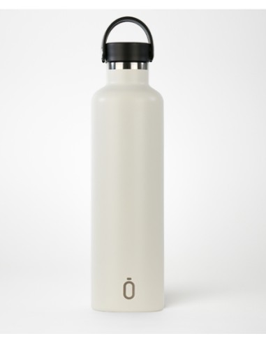 Botella con doble recubrimiento cerámico, Runbott, nata. 1L