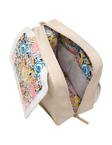 Bolso-mochila maternal Meta Marshmallow. Petunia