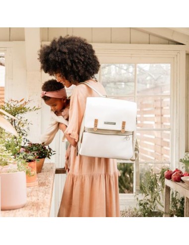 Bolso-mochila maternal Meta Marshmallow. Petunia