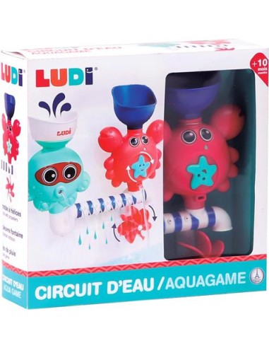 Juego de agua, Cangrejo y pulpo. Ludi