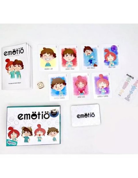 Juego de mesa emotio. Atomo
