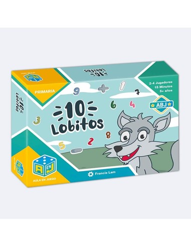 Juego de mesa 10 Lobitos. Atomo