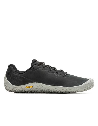 Deportiva Vapor Glove 6 Ltr, negro (piel) suela gris. Merrell