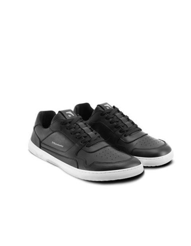 Barefoot Sneakers Barebarics Zing - Black & White - Leather
