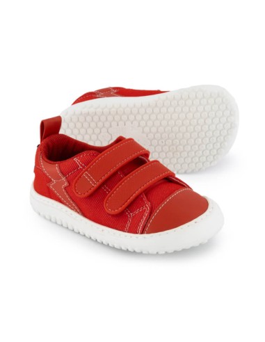 Moraira rocker rayo, rojo tejano. Zapato feroz. SS24. VENTA ANTICIPADA.