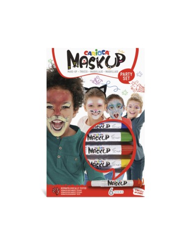 Maquillaje Maskup (party set) 6 uds. Carioca