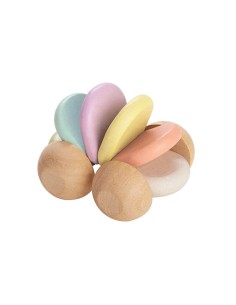 Coche bebé abanico (pastel) Plantoys