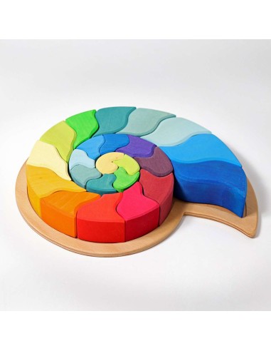 Puzzle caracol Amonita. Grimm's