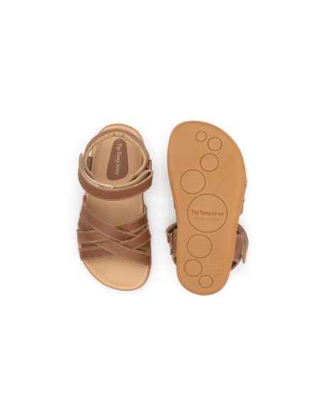 Sandalia Infantil CRISS CROSS WHISKY. Tip Toey Joey