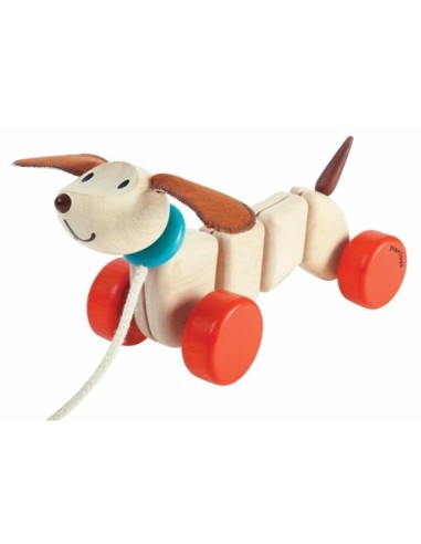 Happy puppy. Plantoys
