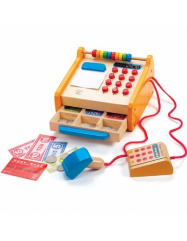 Caja registradora con ábaco. Hape