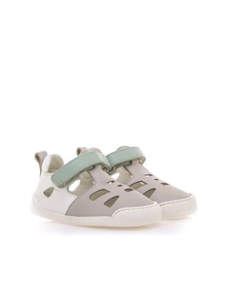 Sandalia Mustang infantil napa nude aguamarina