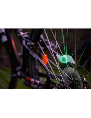 Luz radios bicicleta, Moses