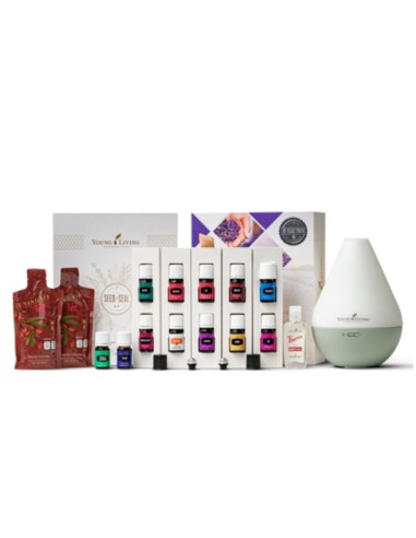 Kit de inicio de lujo con DEWDROP. Young living