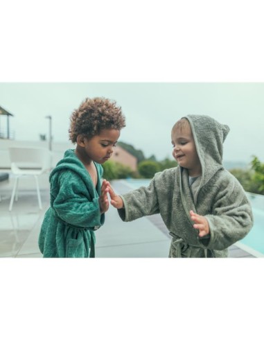 Albornoz niñ@, susurro verde. Timboo.